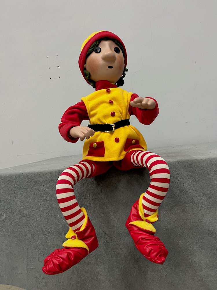 Bendable figure elf / Christmas elf