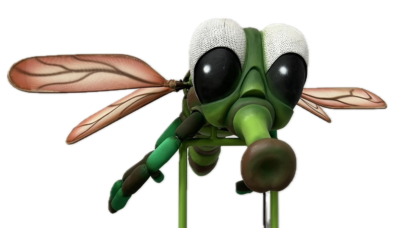 Fantasy insect / mosquito / dragonfly green
