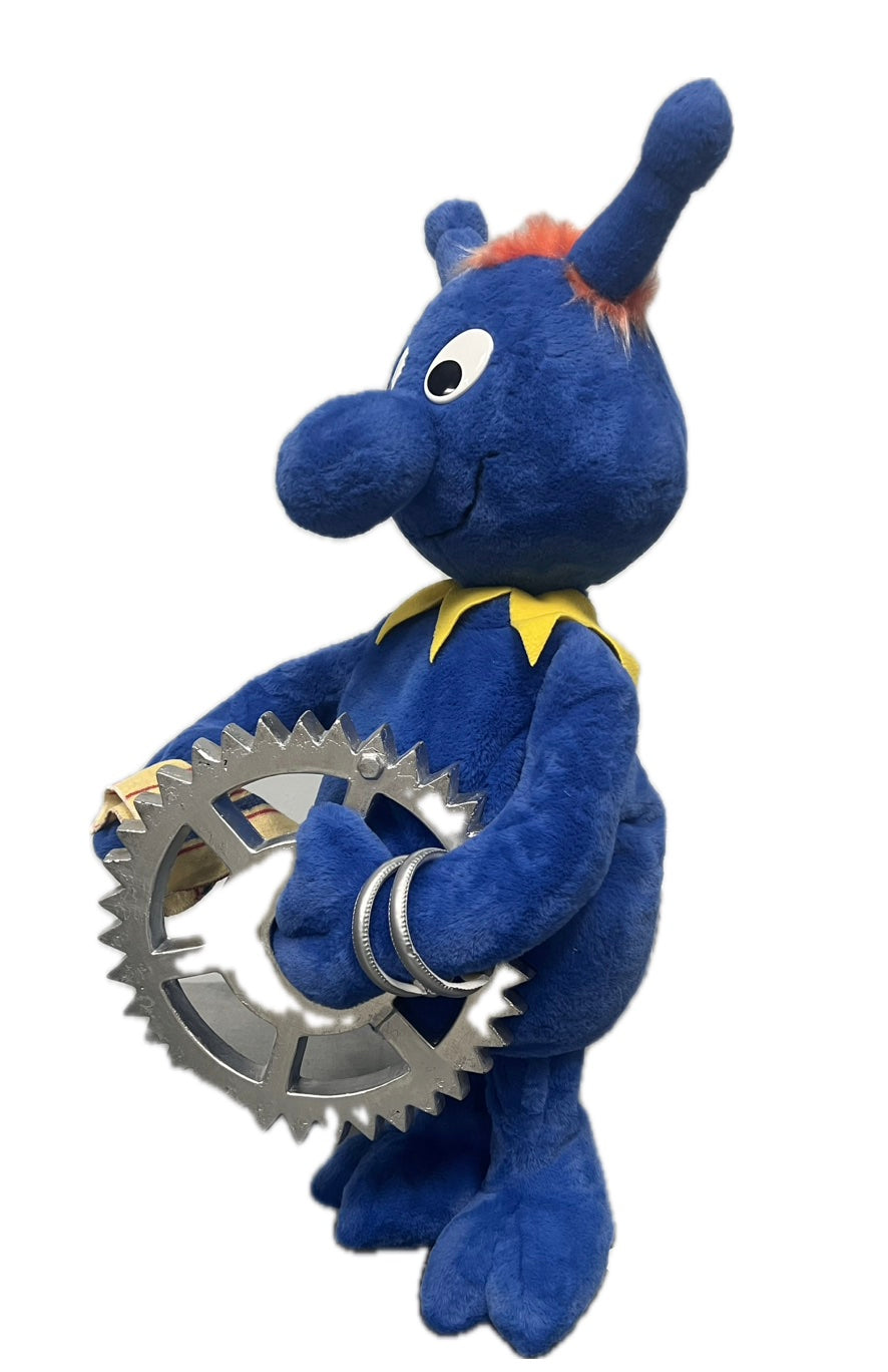 Martian blue with gear