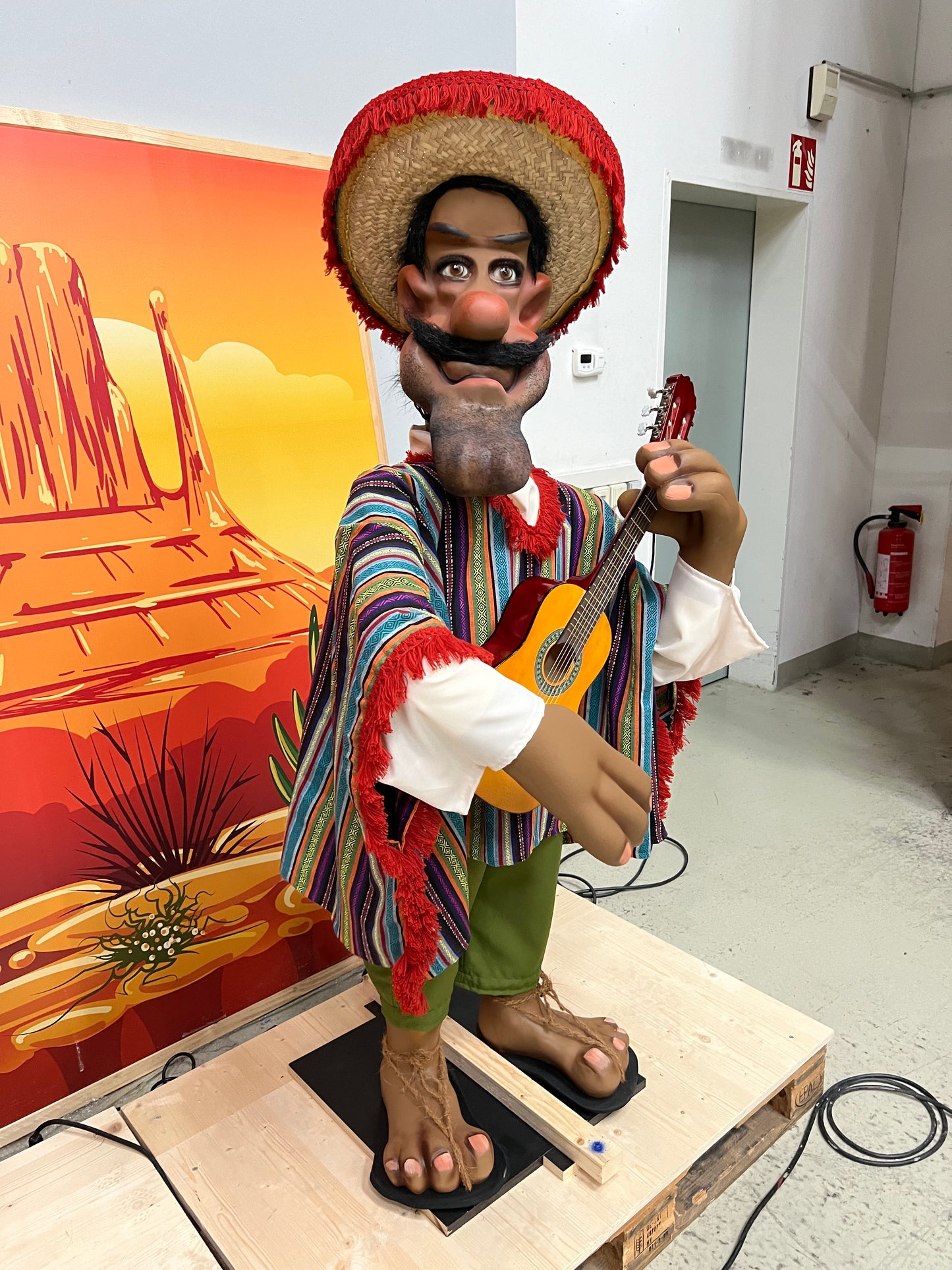 Musician figure-Mexican guitarist