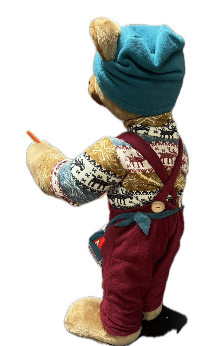 Teddy bear with drum