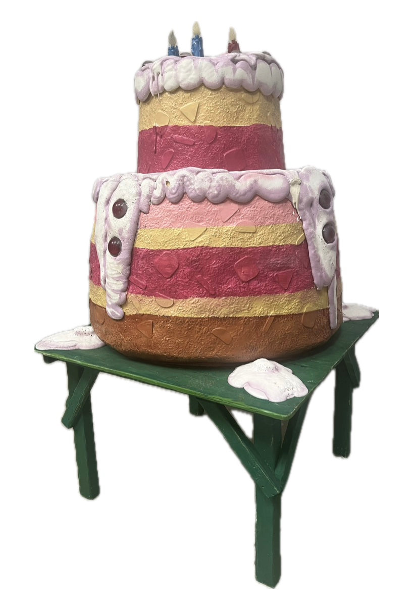 Cake on table