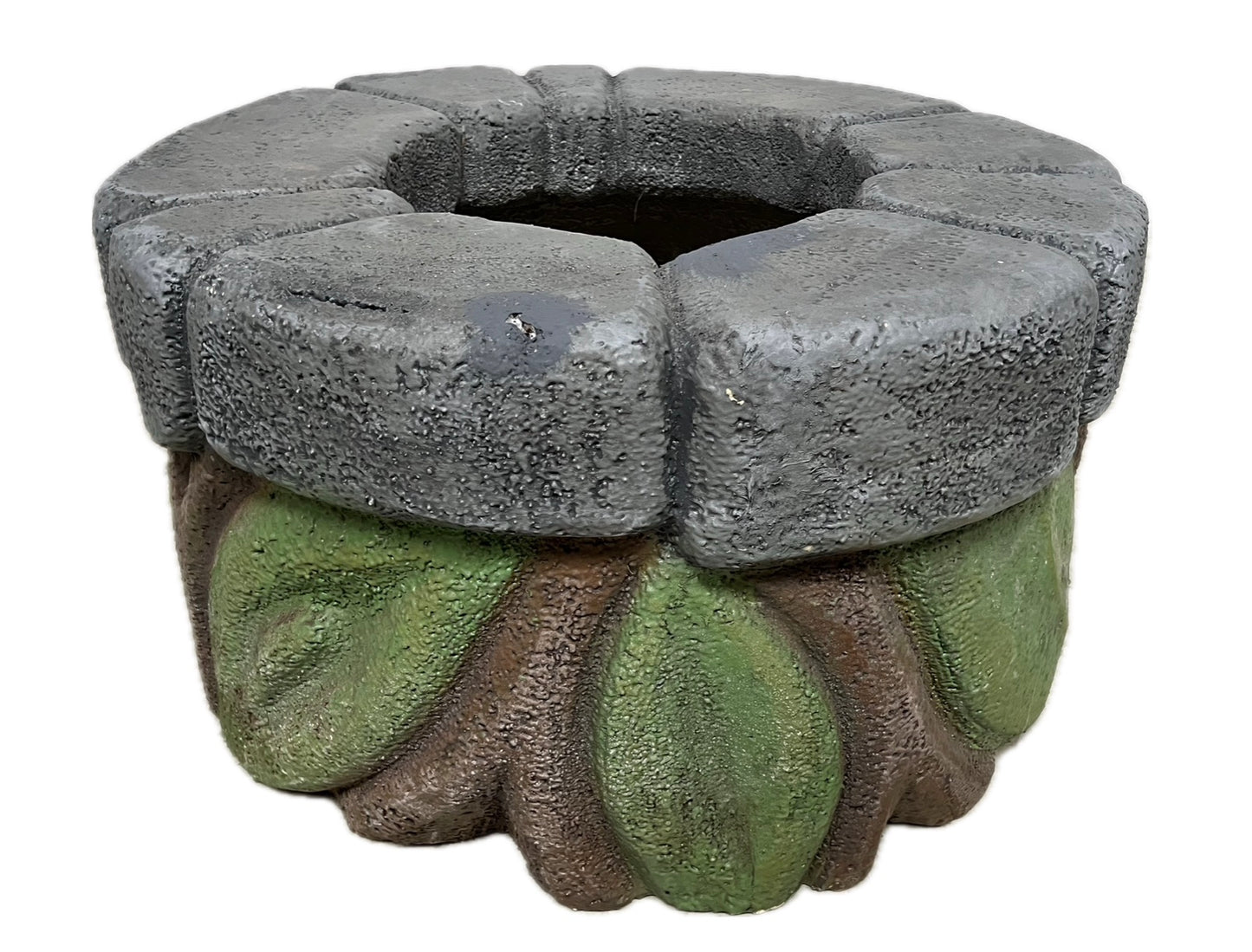 Well cladding made of rigid foam for mortar barrel
