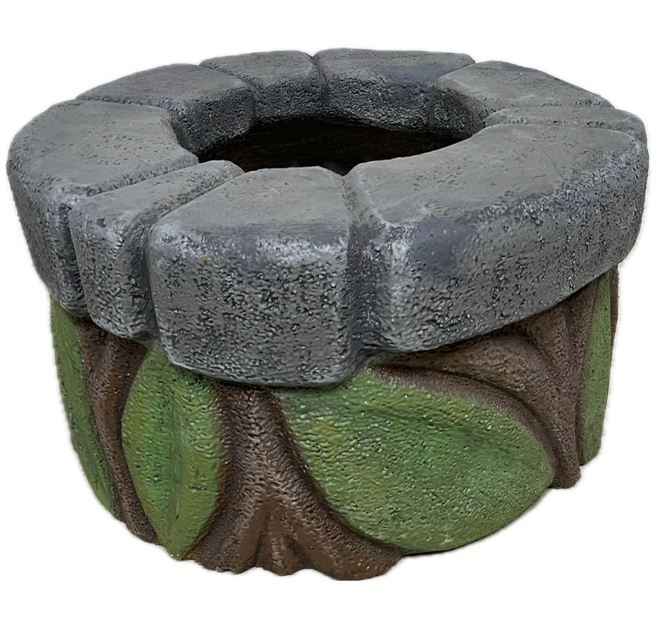 Well cladding made of rigid foam for mortar barrel