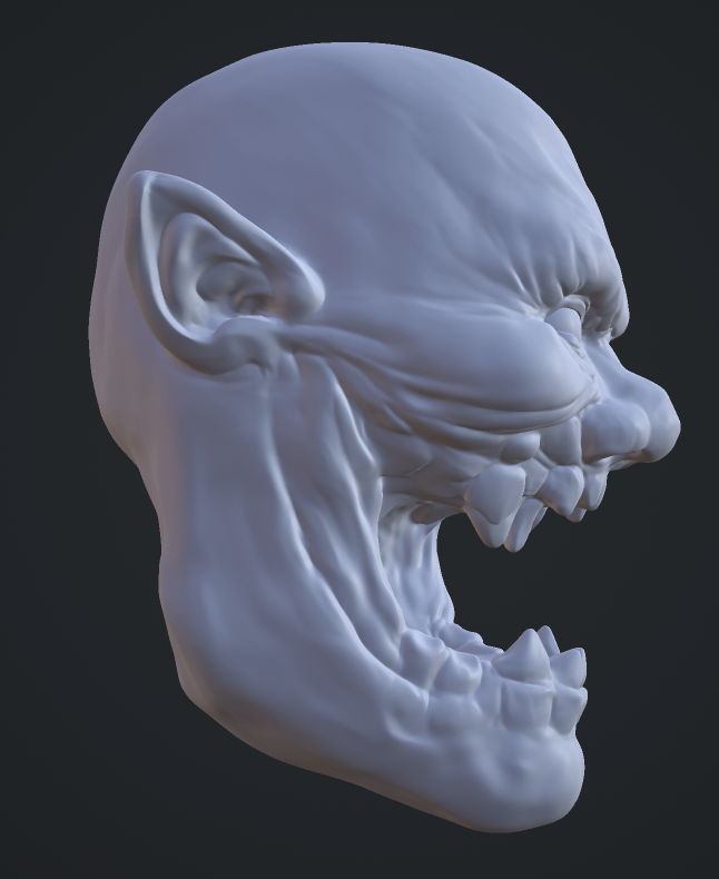 Cheese Head figurine head 3D printed