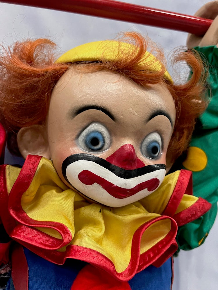 Clown am Reck