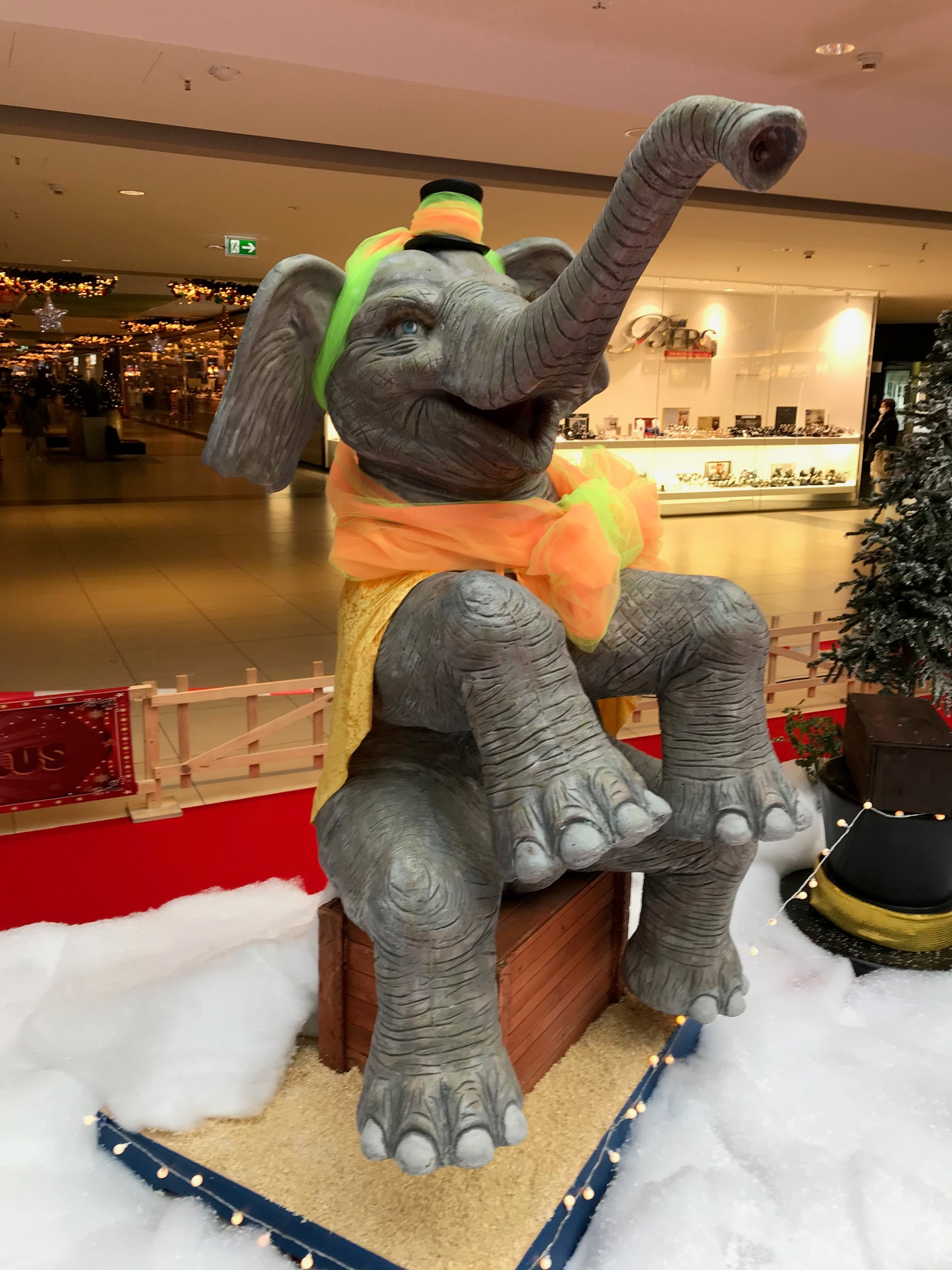 Elephant with head movement 