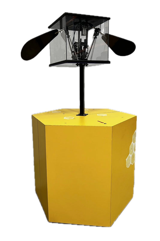 Wingbeat mechanism, an element of the bee exhibition 