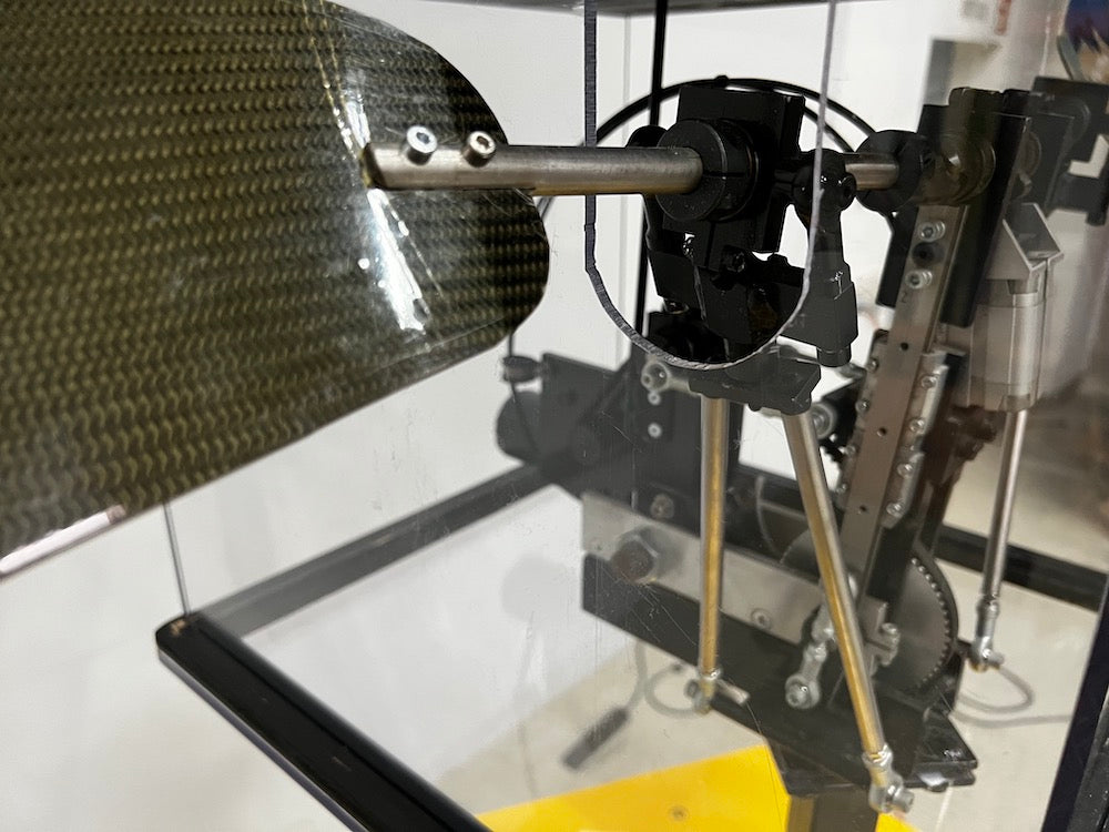Wingbeat mechanism, an element of the bee exhibition 