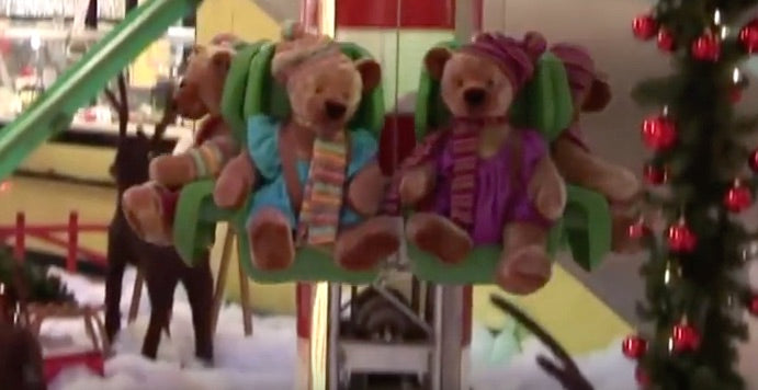Freefall Tower with Animal Figures Attraction for Activity Areas