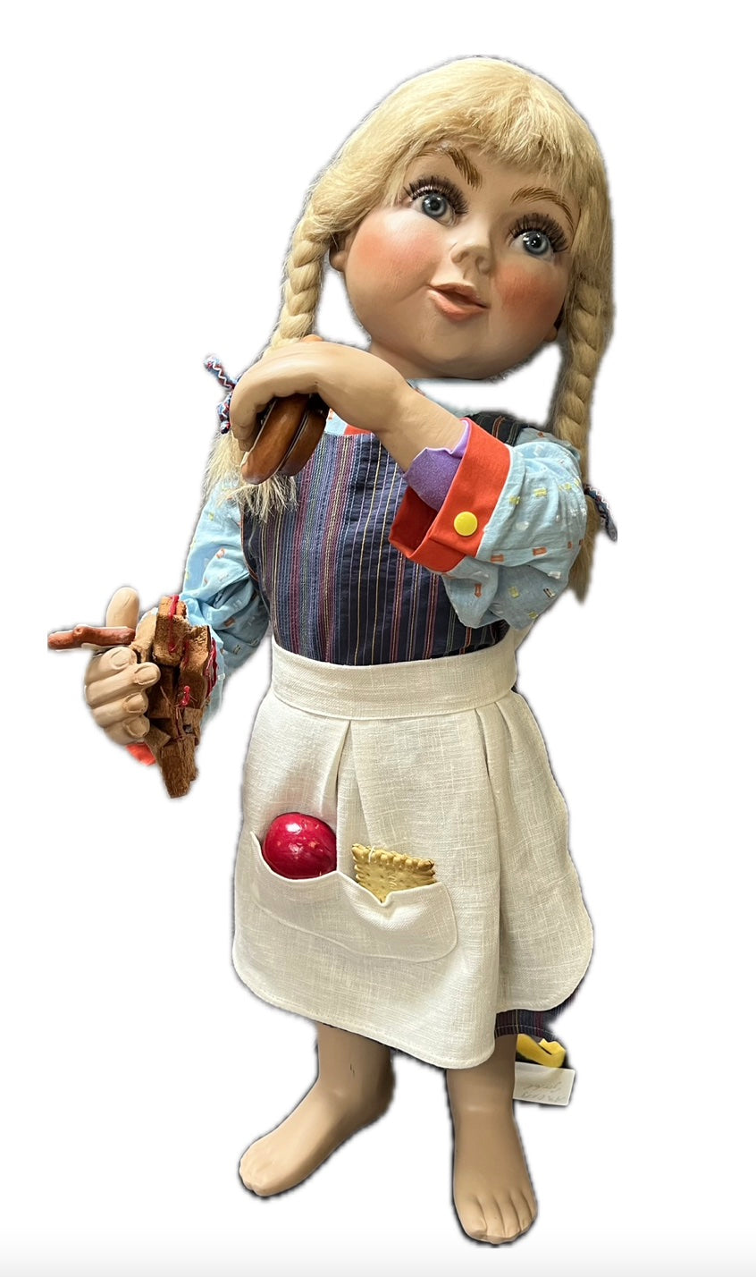 Gretel, a fairytale character from the fairytale "Hansel and Gretel"