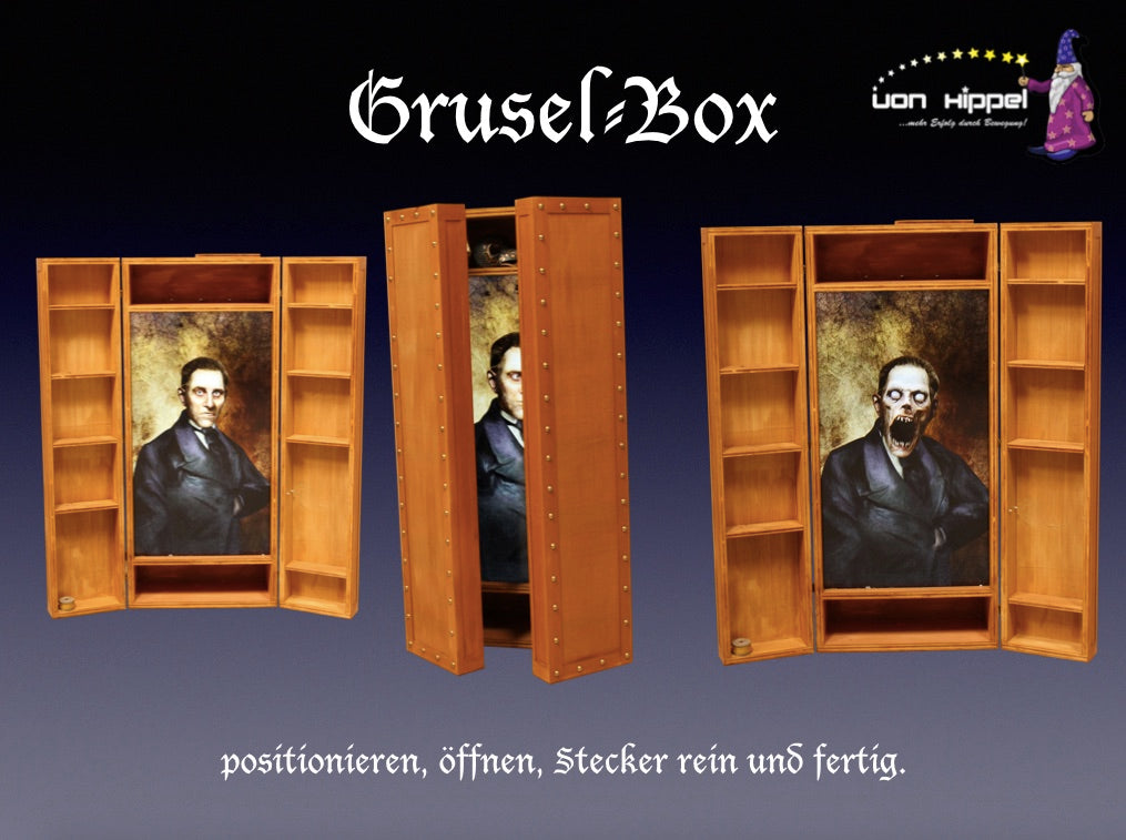Horror box with monitor