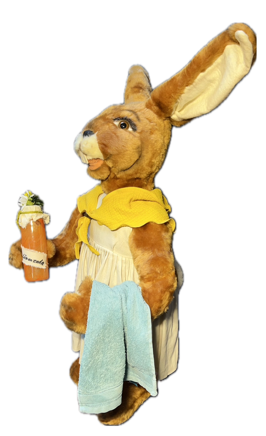 Rabbit / doe with shower gel 