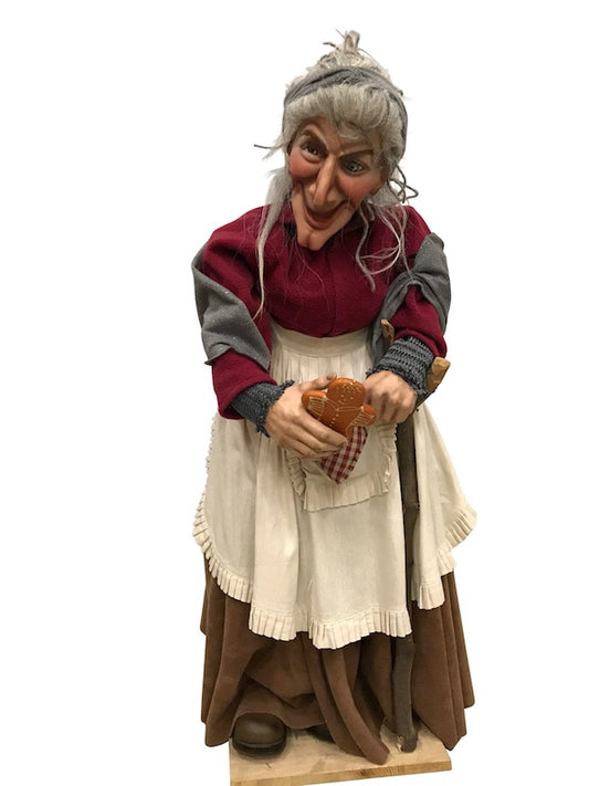 Witch with gingerbread