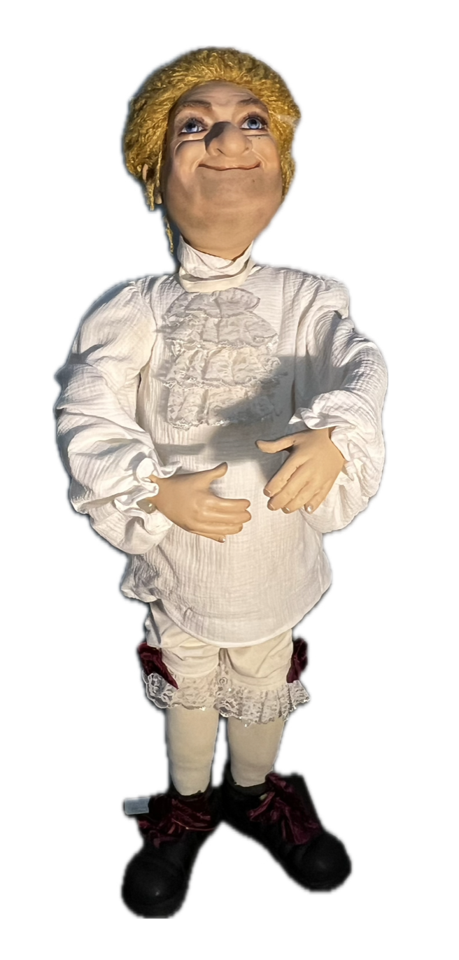 Main character from the fairy tale "The Emperor's New Clothes" 