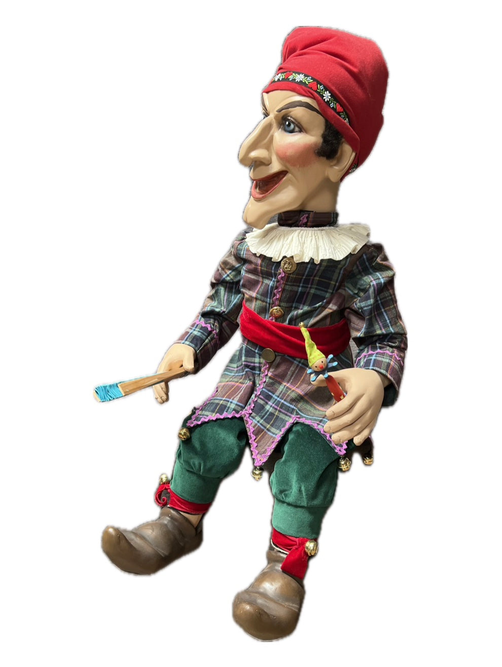 Kaspar mit Fächer