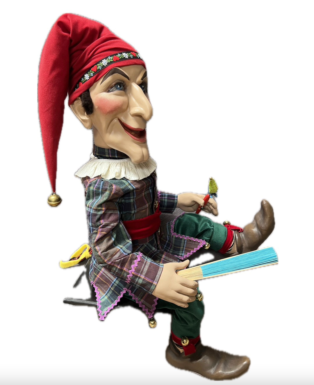 Kaspar mit Fächer