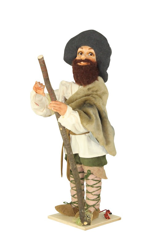 Shepherd nativity figure 110 cm with movement