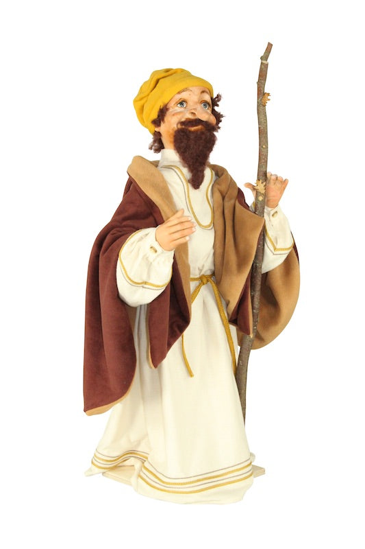 Joseph nativity figure 110 cm with movement 