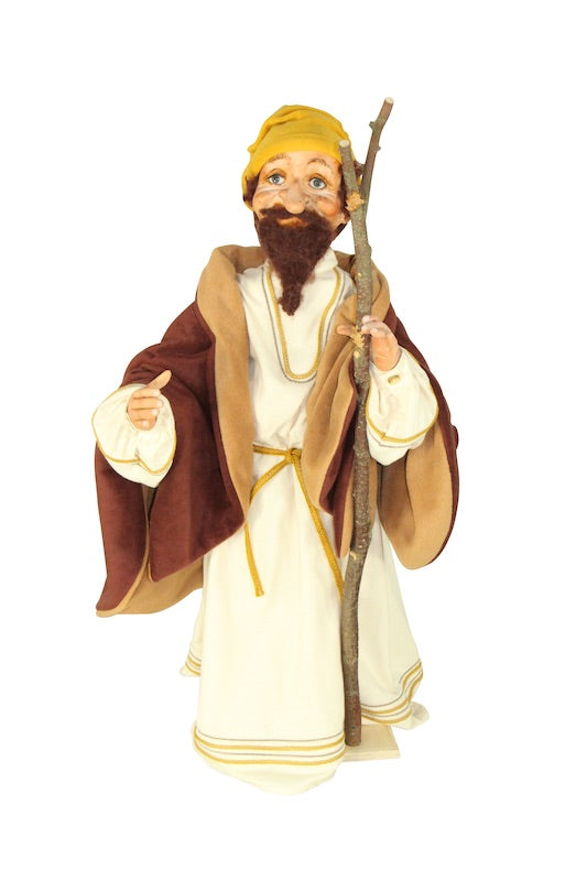 Joseph nativity figure 110 cm with movement 