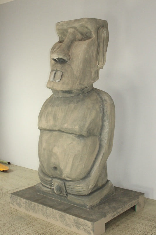 Moai figure Easter Island sculpture 300 cm (Rapa Nui2) 