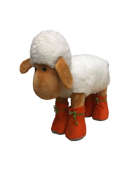 Sheep standing on 4 legs in comic style