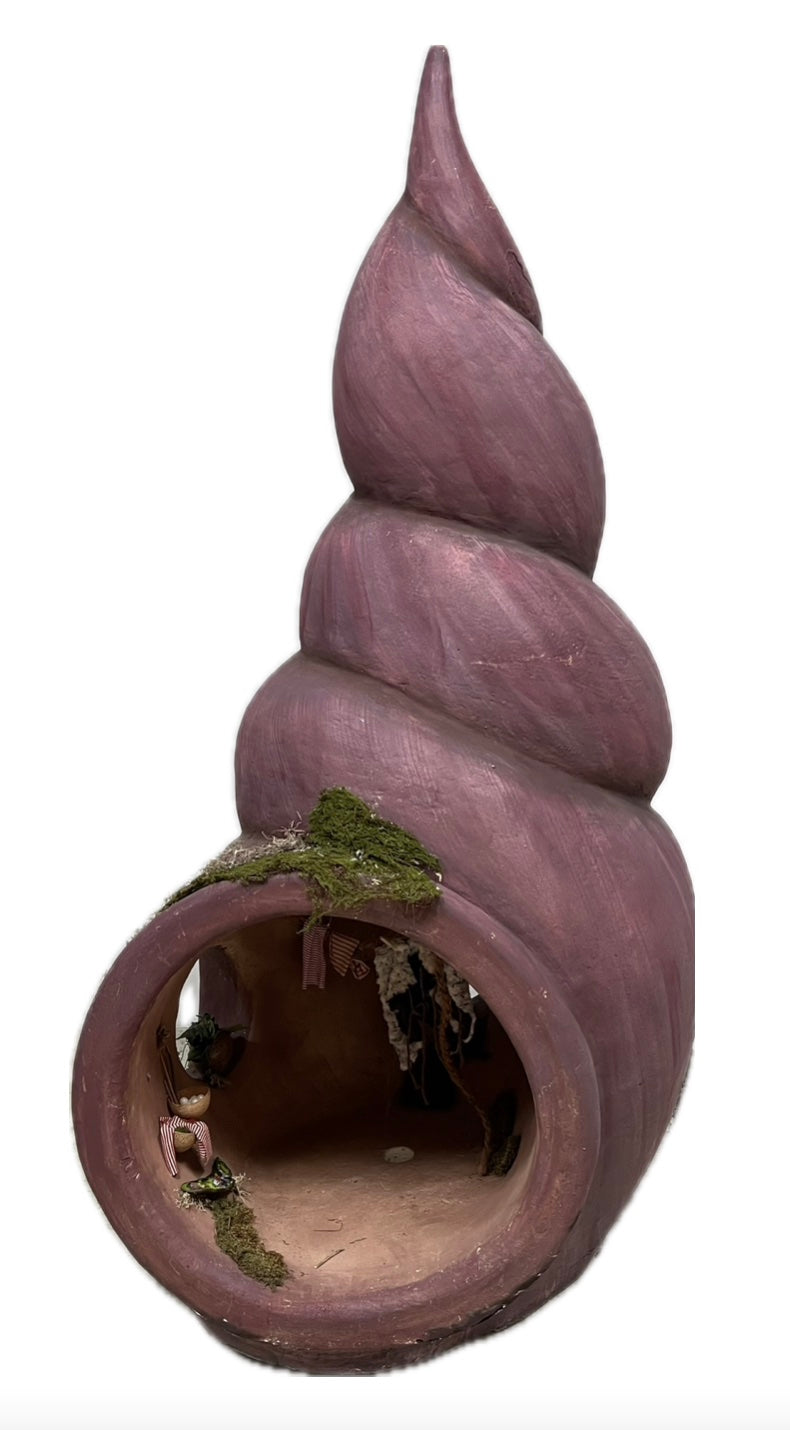 Snail shell purple