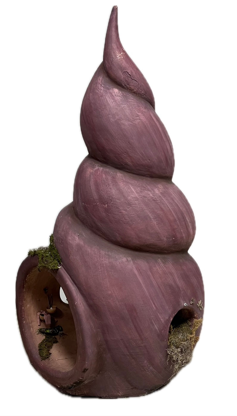 Snail shell purple