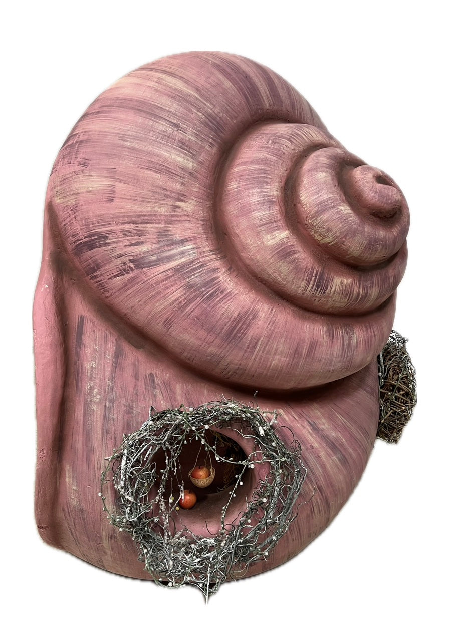 Snail shell pink 160 cm