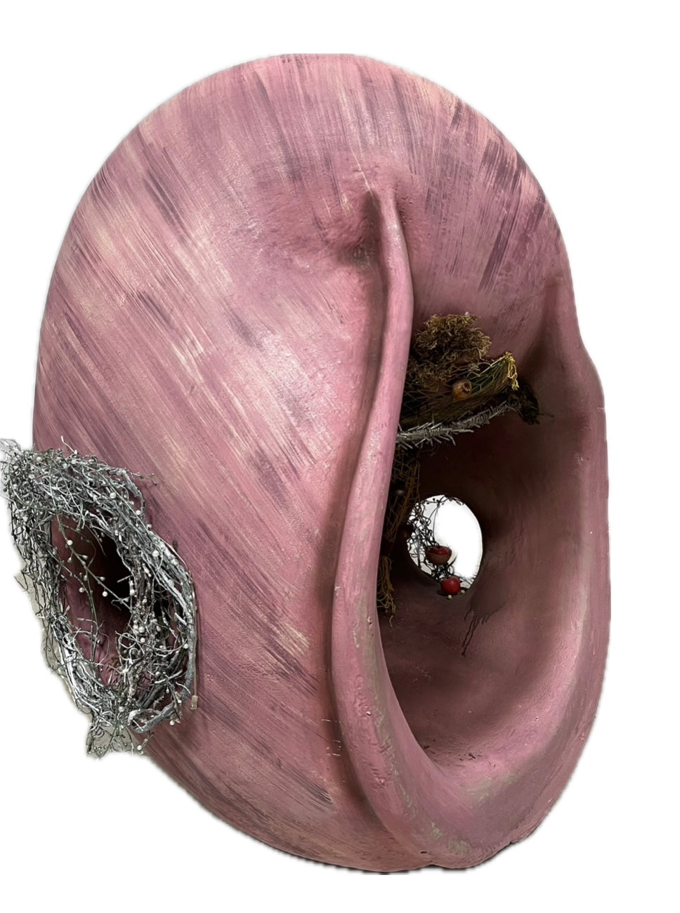 Snail shell pink 160 cm