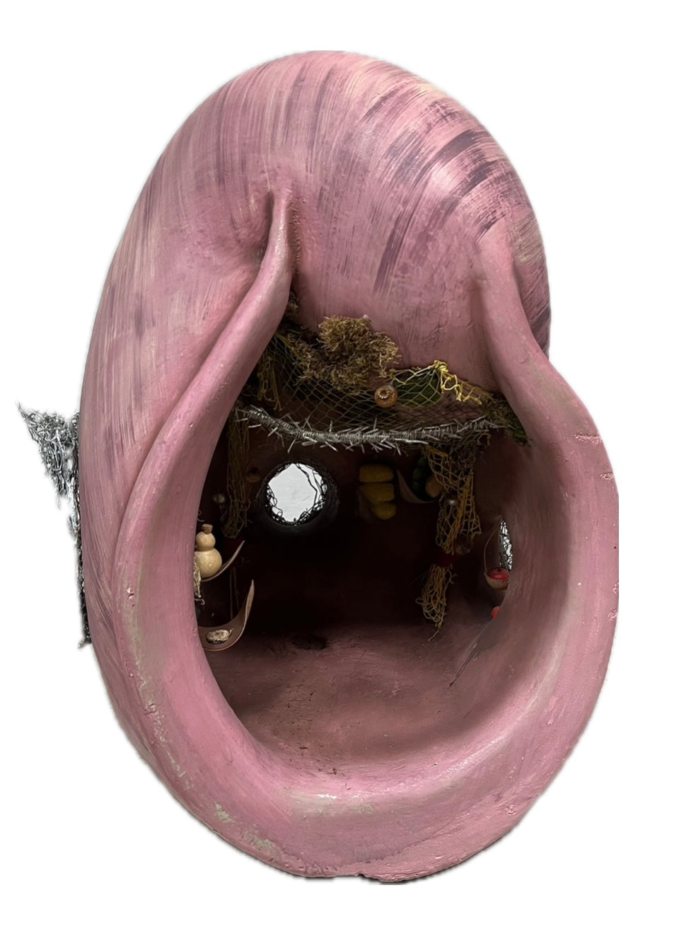 Snail shell pink 160 cm