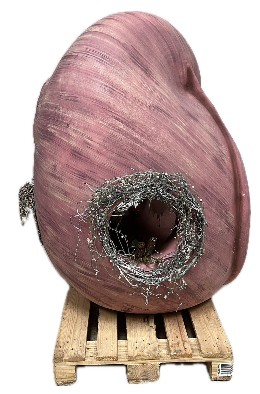 Snail shell pink 160 cm