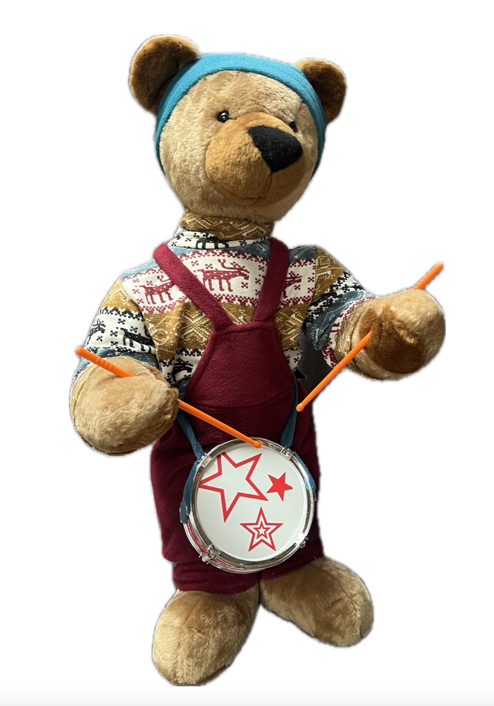 Teddy bear with drum 