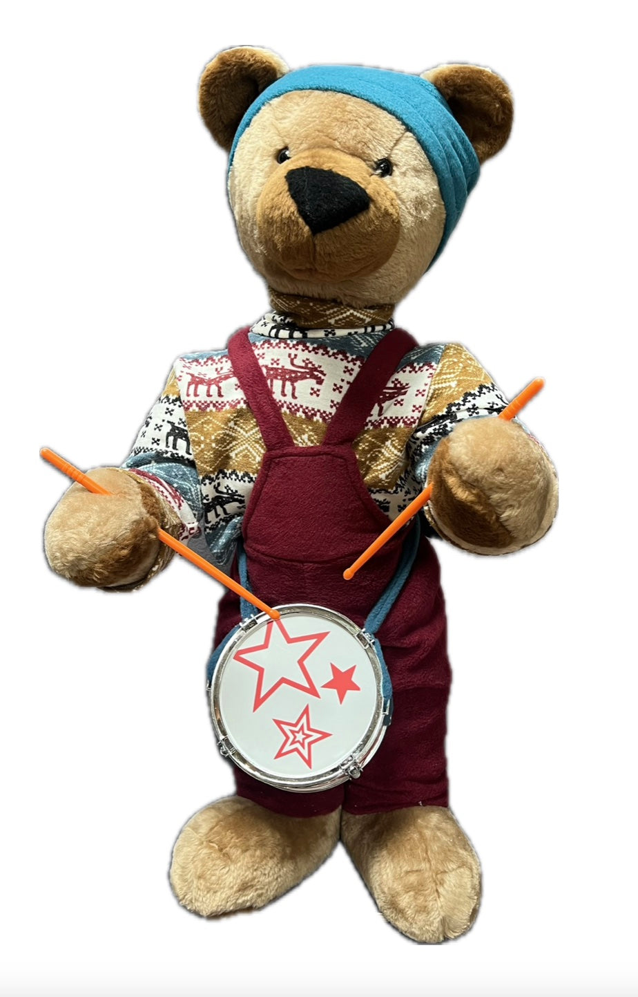 Teddy bear with drum 