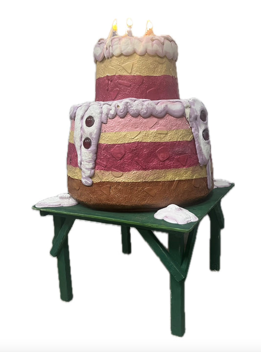 Cake on table