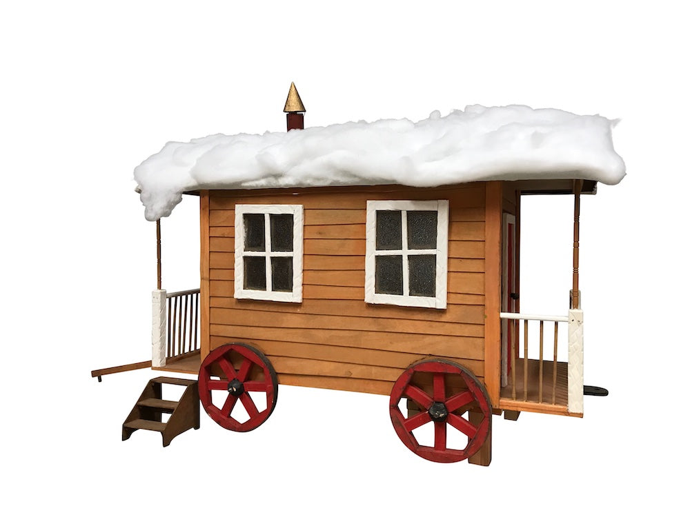 Circus wagon, shingle wagon, caravan