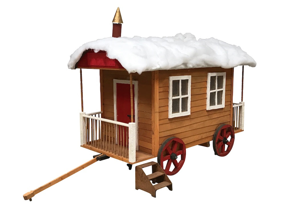 Circus wagon, shingle wagon, caravan