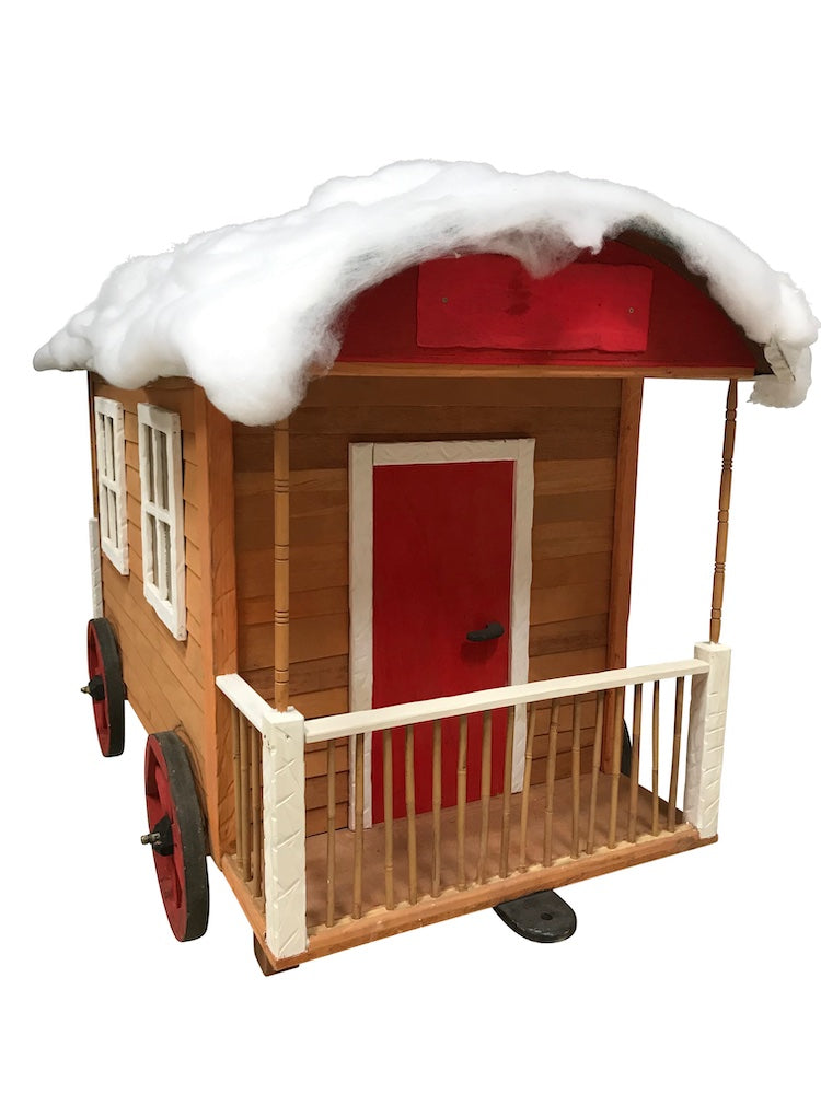 Circus wagon, shingle wagon, caravan